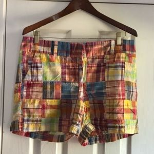 Talbots Madras Shorts